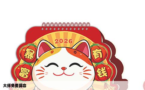 大师免费算命