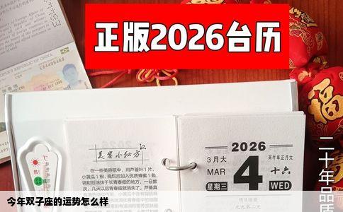今年双子座的运势怎么样