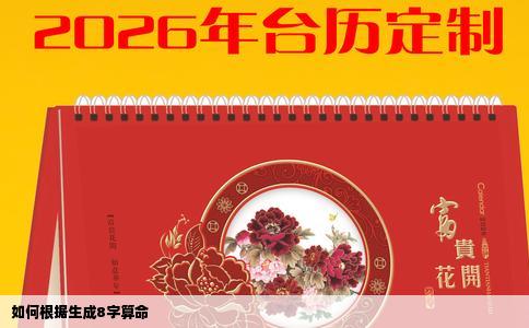 如何根据生成8字算命