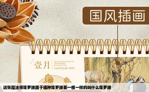 这张魔法师塔罗牌属于哪种塔罗牌要一模一样的叫什么塔罗牌