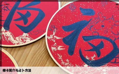 禅卡简介与占卜方法