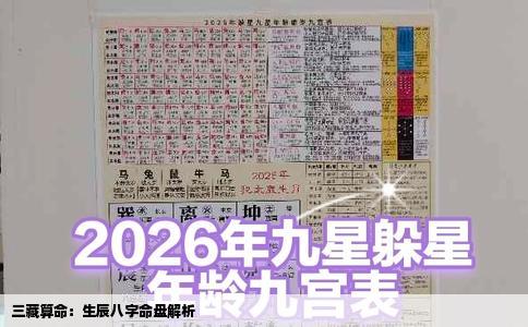 三藏算命：生辰八字命盘解析