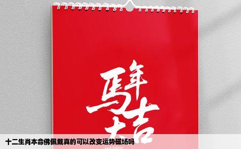 十二生肖本命佛佩戴真的可以改变运势磁场吗