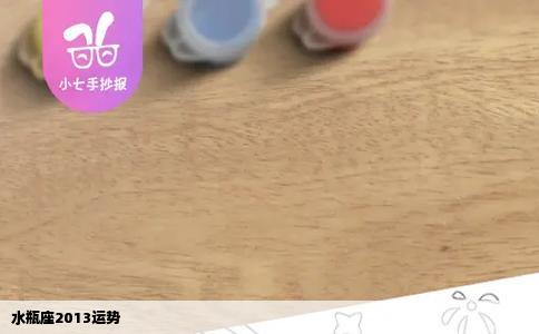 水瓶座2013运势